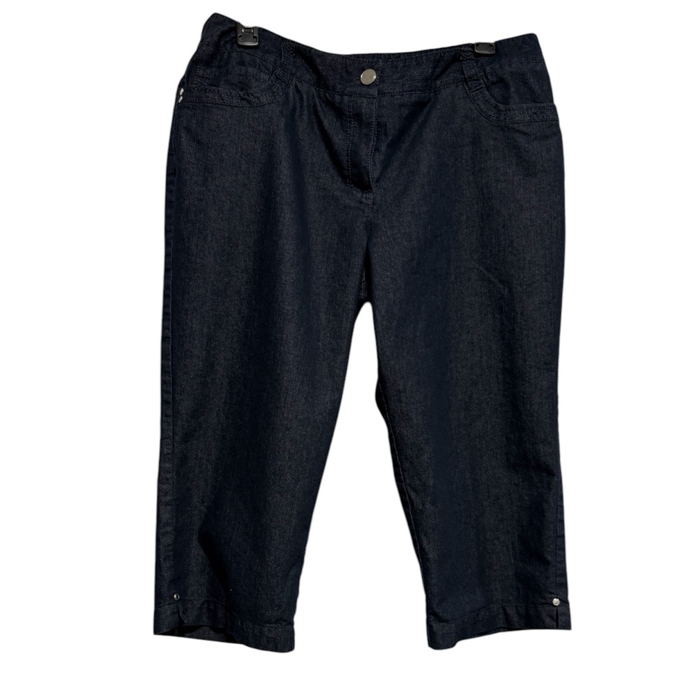 New Directions Petite Denim Capri Size 14P